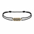 Pulseira Minimal Tag Macrame em Ouro - loja online