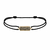 Pulseira Minimal Tag Macrame em Ouro - Atolyestone Brasil