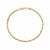 Pulseira Box Chain em Ouro - loja online