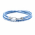 Pulseira Anzol Azul e Branco em Ouro - comprar online