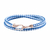 Pulseira Anzol Azul e Branco em Ouro - comprar online