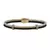 Pulseira Classic em Couro e Prata - comprar online