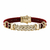 Pulseira Feminina de Couro com Elos cubanos - comprar online