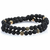 Pulseiras Femininas com Contas duplas