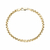 Pulseira Box Chain em Ouro - comprar online