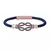 Pulseira de Couro Infinity em Ouro 18K na internet