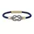 Pulseira de Couro Infinity em Ouro 18K na internet