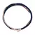 Pulseira de Couro e Corrente Rope em Ouro 14K - comprar online