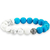 Pulseira de Contas Apex - Howlite