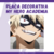 Placa Decorativa Katsuki Bakugou - My Hero Academia | 10x10 e 15x15 - Olenavits Store