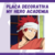Placa Decorativa Eijiro Kirishima - My Hero Academia | 10x10 e 15x15 - loja online