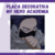 Placa Decorativa Shinso Hitoshi - My Hero Academia | 10x10 e 15x15