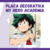 Placa Decorativa Izuku Midoriya - My Hero Academia | 10x10 e 15x15 - comprar online