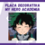 Placa Decorativa Izuku Midoriya - My Hero Academia | 10x10 e 15x15 na internet