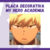 Imagem do Placa Decorativa Katsuki Bakugou - My Hero Academia | 10x10 e 15x15