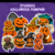 Sticker Adesivo Halloween Pumpkin (10 unidades)