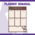 Planner Semanal | Temas variados na internet