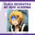 Placa Decorativa Denki Kaminari - My Hero Academia | 10x10 e 15x15 - comprar online