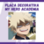 Placa Decorativa Katsuki Bakugou - My Hero Academia | 10x10 e 15x15 na internet