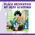 Placa Decorativa Izuku Midoriya - My Hero Academia | 10x10 e 15x15 na internet