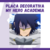 Placa Decorativa Amajiki Tamaki - My Hero Academia | 10x10 e 15x15 na internet