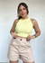 CROPPED CANELADO DUDA - loja online