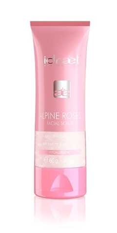 Alpine Roses facial scrub. Idraet.