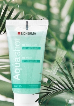 Gel exfoliante. Aquashot. Lidherma