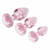 Pink Glitter Gem Anal Plug Set - tienda en línea