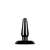 Anal Adventures Basic Anal Plug Small Black - tienda en línea