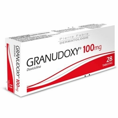 Granudoxy 100 mg Doxiciclina 28 tabletas