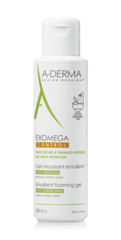 Aderma Exomega Control Gel Limpiador Facial y Corporal 500 ml