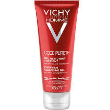 Vichy Homme Code Purete Gel de Limpieza Purificante 100 ml