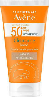 Avene Cleanance SPF50+ con color/sin color 50 ml en internet