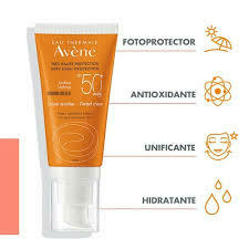 Avene Crema con color SPF50+ 50 ml - Dermatológica Blanco