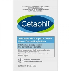 Cetaphil Barra Dermolimpiadora de Limpieza Suave 127g