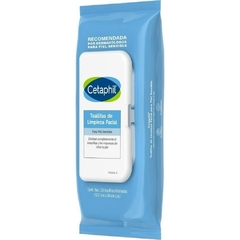 Cetaphil Toallitas de Limpieza Facial 25 toallitas húmedas (12.7 cm X 20 cm c/u) - comprar en línea