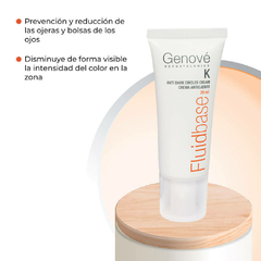 Genove Fluidbase Crema Contorno de Ojos K Antiojeras 20 ml - Dermatológica Blanco