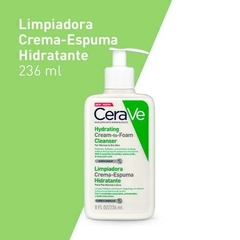 Cerave Limpiadora Crema-Espuma Hidratante 236 ml en internet