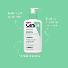 Cerave Gel Limpiador Espumoso 236 ml / 473 ml - comprar en línea