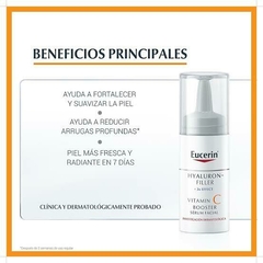 Eucerin Hyaluron-Filler + 3x Effect 10% Vitamina C Booster Serum Facial 8 ml en internet