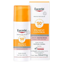 Eucerin Protector Solar Facial Pigment Control Sun Fluid FPS 50+ Anti-Manchas 50 ml