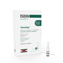 Isdin Warts Verrutop Tratamiento de Verrugas con 4 ampolletas x 0.10 ml c/u