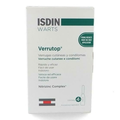 Isdin Warts Verrutop Tratamiento de Verrugas con 4 ampolletas x 0.10 ml c/u - comprar en línea