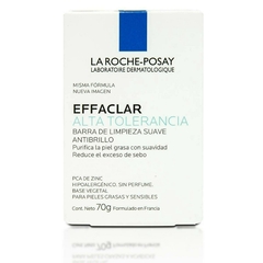 La Roche-Posay Effaclar Alta Tolerancia Barra de Limpieza Suave 70 g