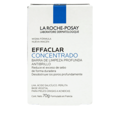 La Roche-Posay Effaclar Concentrado Barra de Limpieza Profunda 70 g