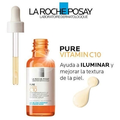 La Roche-Posay Pure Vitamin C 10 Serum 30 ml - Dermatológica Blanco