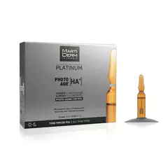 MartiDerm Platinum Photo Age HA+ 10 ampolletas de 2 ml c/u