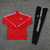 Conjunto Old School Adidas Vermelho e Preto