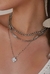 Choker Corrente Elos no Ródio - comprar online